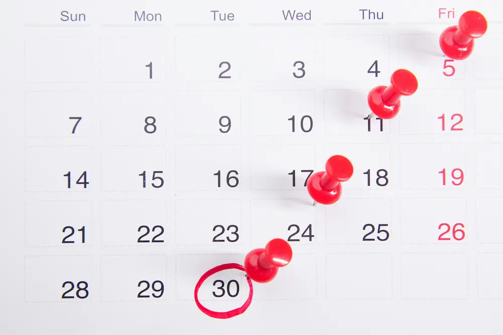schedule recurring